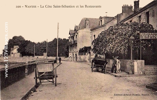 Carte postale de Saint-Sébastien-sur-Loire