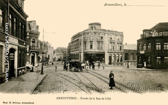 Carte postale de Armentières