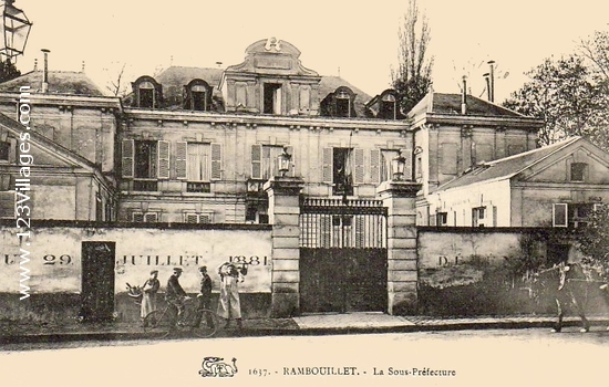 Carte postale de Rambouillet