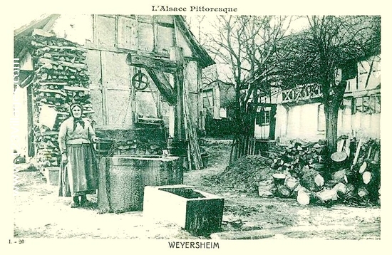 Carte postale de Weyersheim