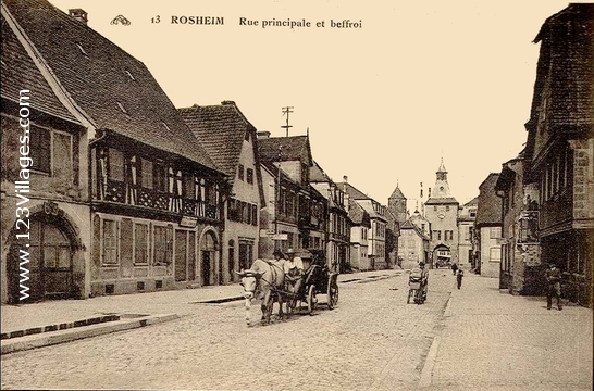 Carte postale de Rosheim