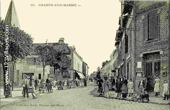 Carte postale de Champs-sur-Marne