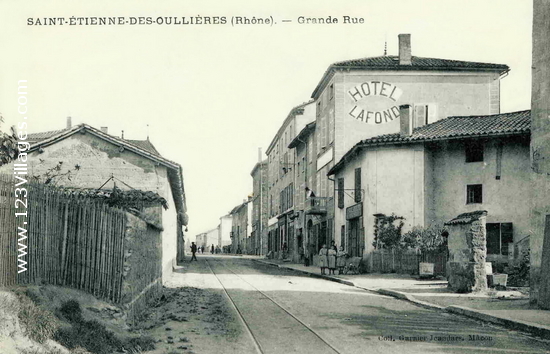 Carte postale de Saint-Etienne-des-Oullières
