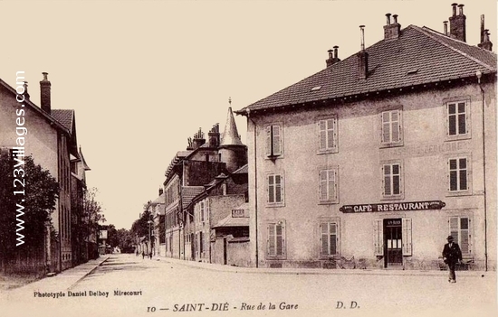 Carte postale de Saint-Dié-des-Vosges