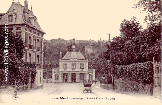 Carte postale de Montmorency