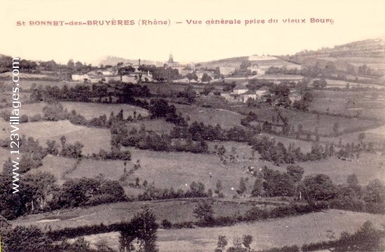 Carte postale de Saint-Bonnet-des-Bruyères