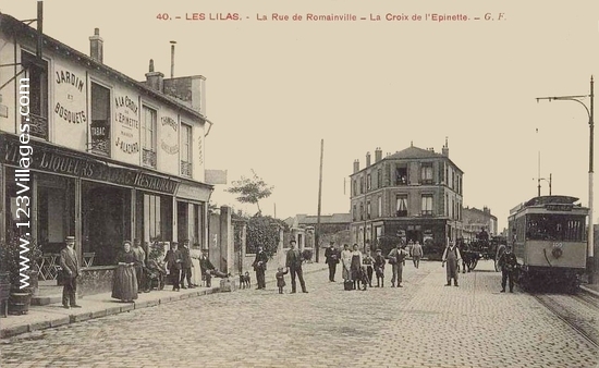 Carte postale de Les Lilas