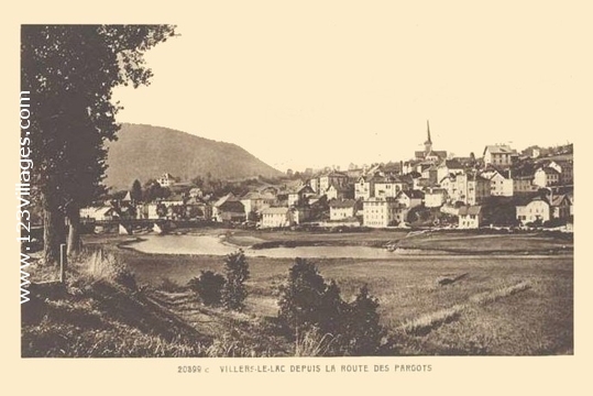 Carte postale de Villers-le-Lac