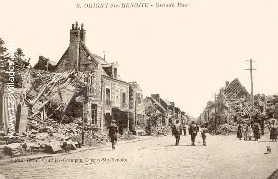 Carte postale de Origny-Sainte-Benoite