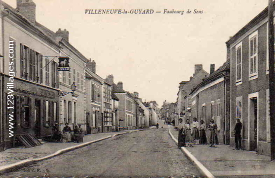 Carte postale de Villeneuve-la-Guyard