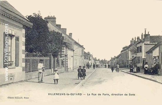 Carte postale de Villeneuve-la-Guyard