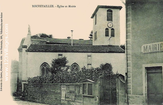 Carte postale de Rochetaillée-sur-Saône