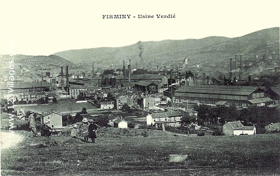 Carte postale de Firminy