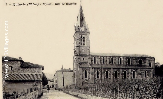 Carte postale de Quincié-en-Beaujolais