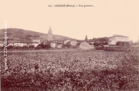Carte postale de Quincié-en-Beaujolais