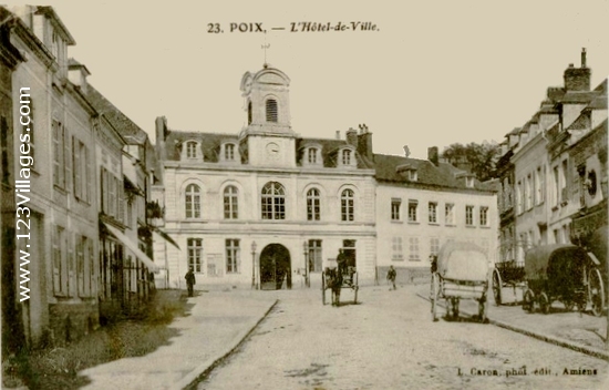 Carte postale de Poix-de-Picardie