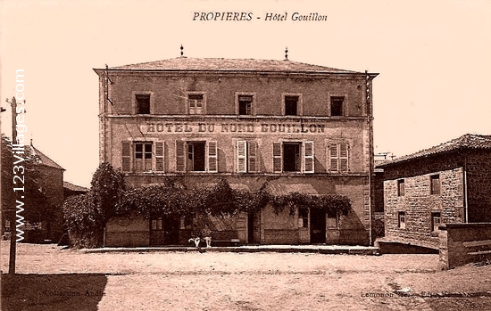 Carte postale de Propières