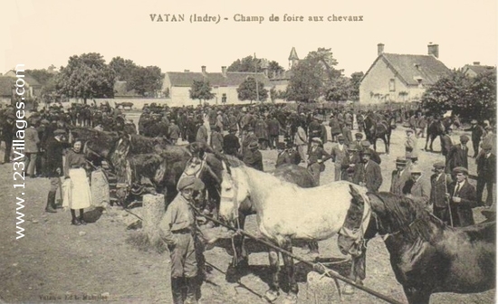 Carte postale de Vatan