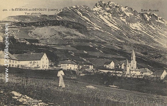 Carte postale de Saint-Étienne-en-Dévoluy