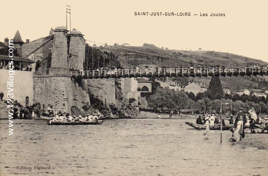 Carte postale de Saint-Just-sur-Loire