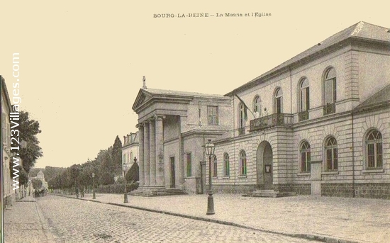 Carte postale de Bourg-la-Reine