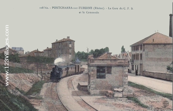 Carte postale de Pontcharra-sur-Turdine
