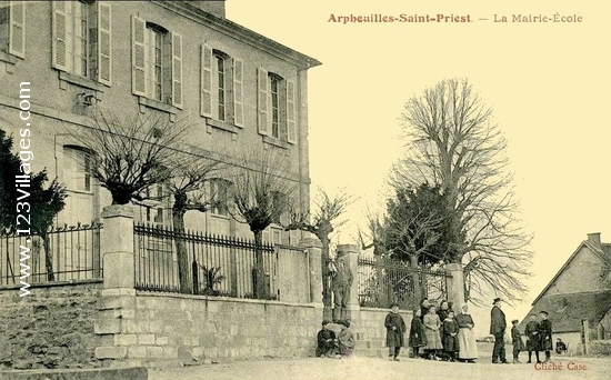 Carte postale de Arpheuilles-Saint-Priest