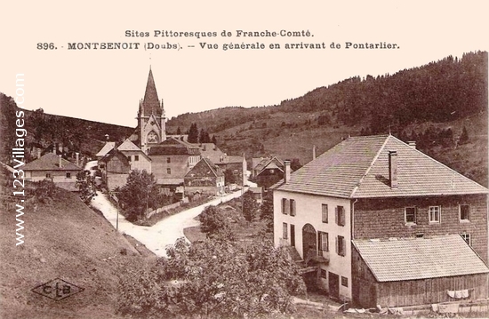 Carte postale de Montbenoît