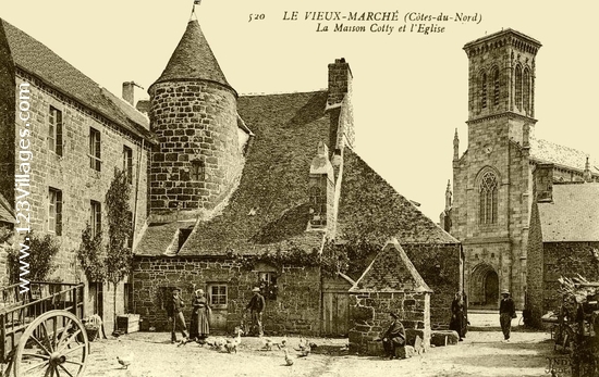 Carte postale de Vieux-Marché