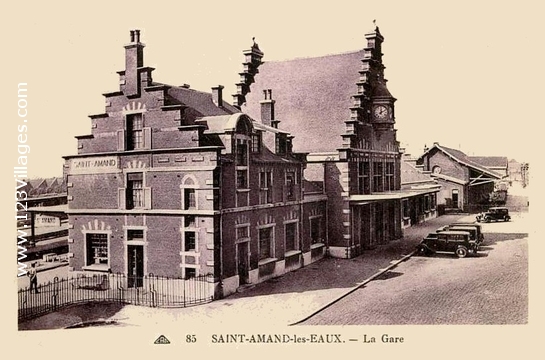 Carte postale de Saint-Amand-les-Eaux  