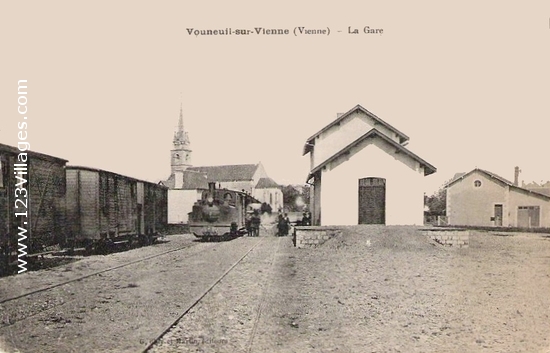 Carte postale de Vouneuil-sur-Vienne