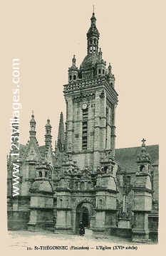 Carte postale de Saint-Thégonnec