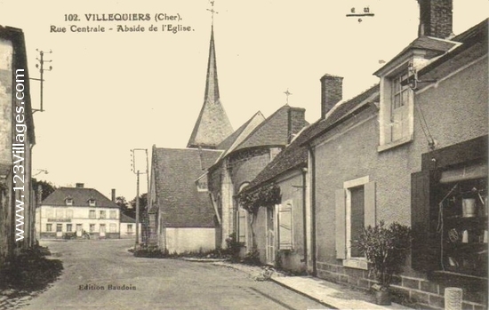 Carte postale de Villequiers