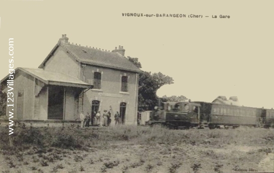 Carte postale de Vignoux-sur-Barangeon