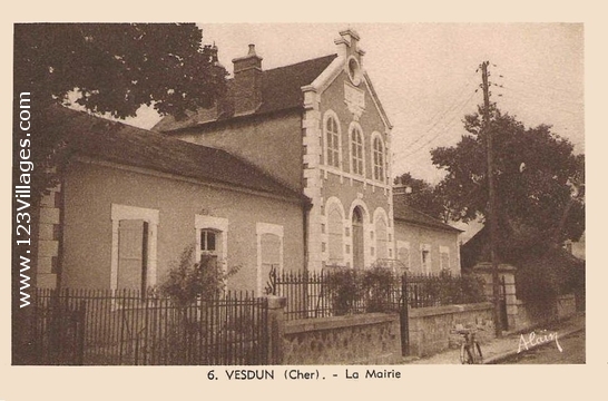 Carte postale de Vesdun