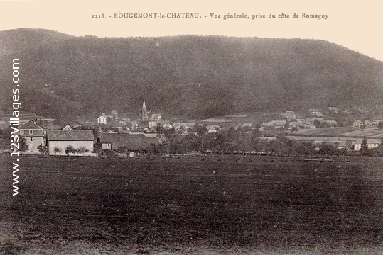Carte postale de Rougemont-le-Château