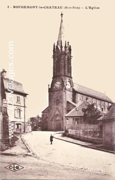 Carte postale de Rougemont-le-Château