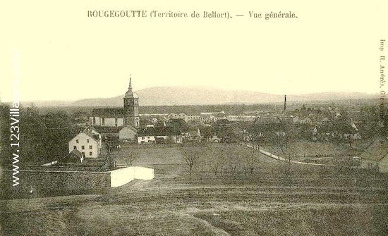 Carte postale de Rougegoutte
