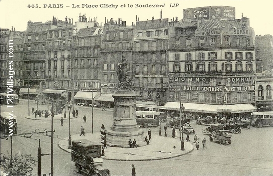 Carte postale de Paris 18ème arrondissement 
