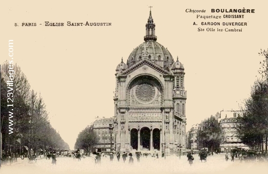 Carte postale de Paris 17ème arrondissement