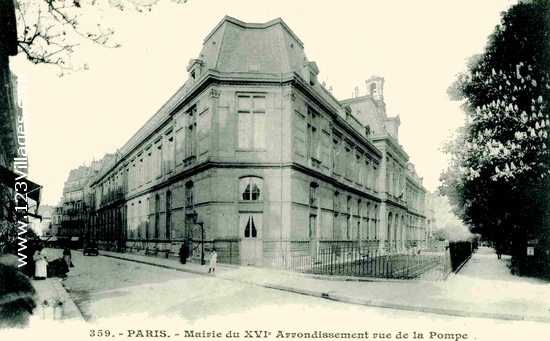 Carte postale de Paris 16ème arrondissement 
