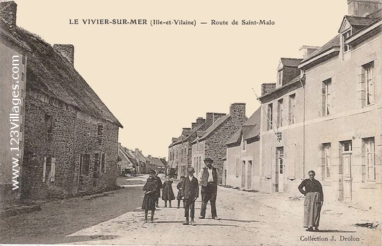 Carte postale de Vivier-sur-Mer