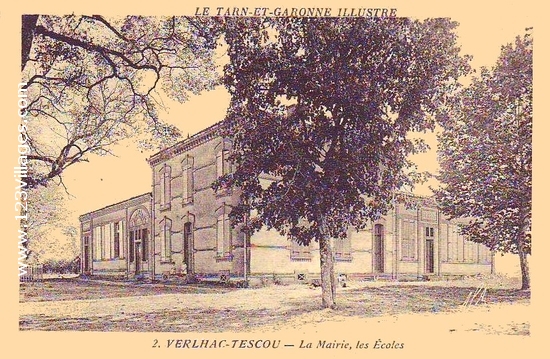 Carte postale de Verlhac-Tescou