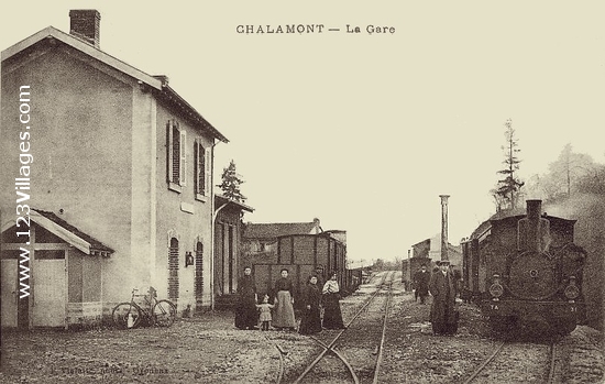 Carte postale de Chalamont