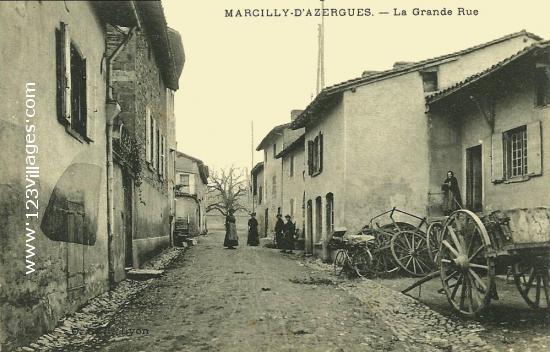 Carte postale de Marcilly-d Azergues