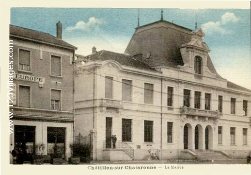 Carte postale de Châtillon-en-Michaille