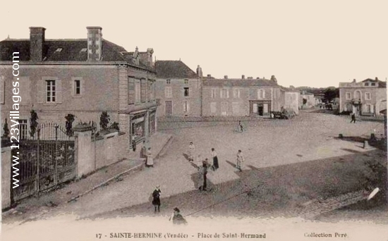 Carte postale de Sainte-Hermine
