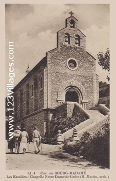 Carte postale de Bourg-Madame