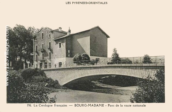 Carte postale de Bourg-Madame