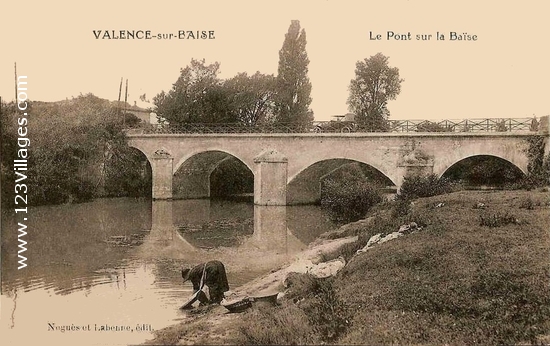 Carte postale de Valence-sur-Baïse